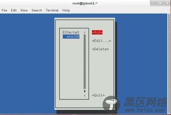 Oracle Linux 7.1 增加网卡及IP配置