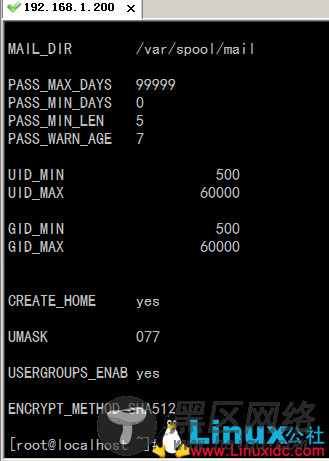 Linux添加用户命令useradd