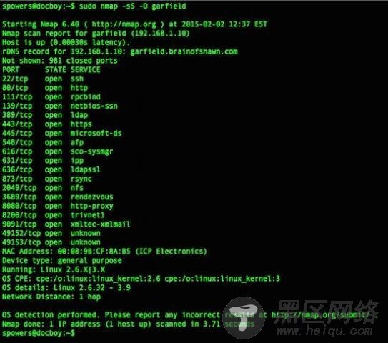 Nmap : 不是只能用于做坏事！