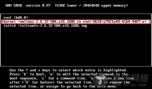 Linux进入单用户模式修改管理员密码