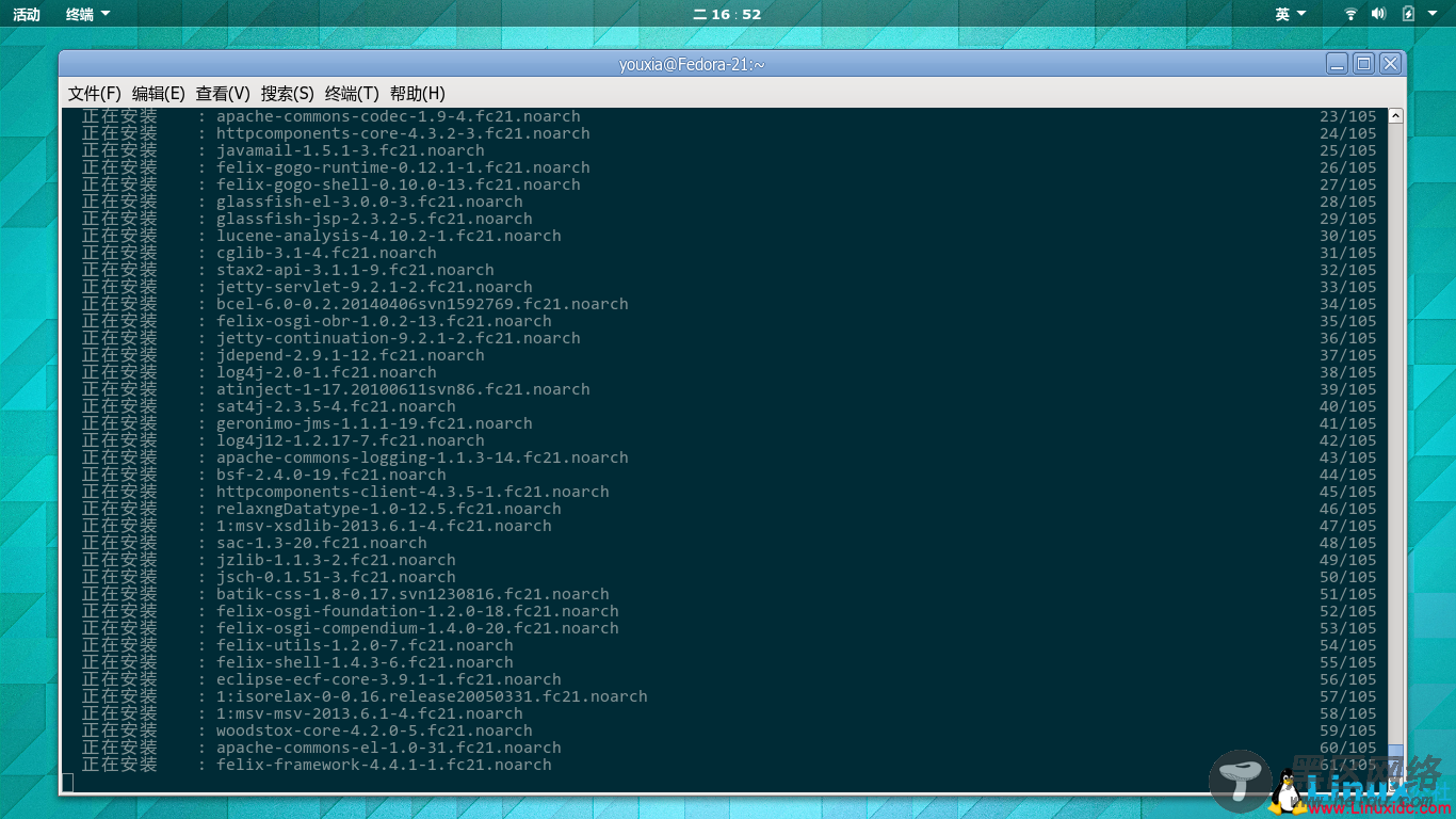 在同一个硬盘上安装多个Linux发行版及Fedora 21初体