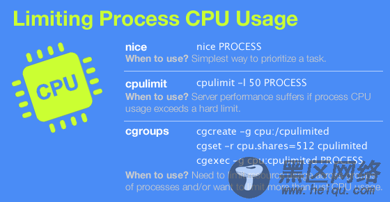 使用 nice、cpulimit 和 cgroups 限制 cpu 占用率