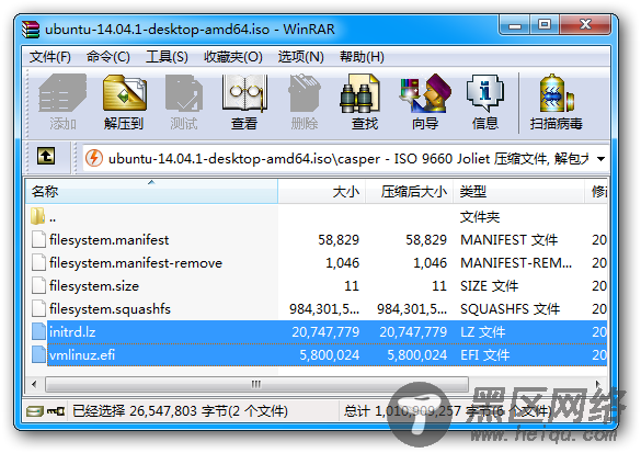 Windows 7/8/8.1 硬盘安装 Ubuntu 14.04 实现双系统