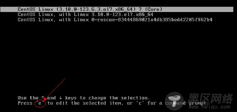 CentOS 7RHEL 7重置root密码