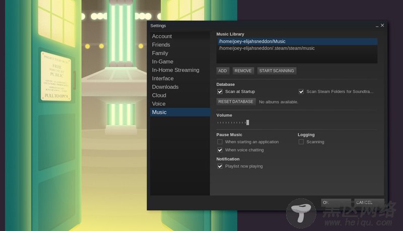 如何在Ubuntu桌面上使用Steam Music音乐播放器