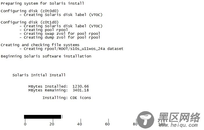 通过网络给sparc环境安装Solaris 10 操作系统
