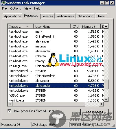 VMware虚拟机操作系统日志Error in the RPC receive loop解决