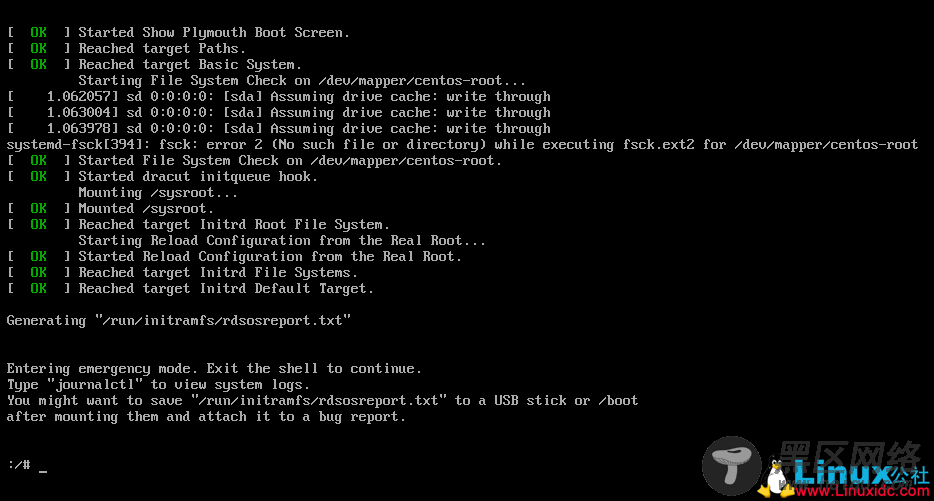 Linux入门教程：如何重置CentOS 7的root密码
