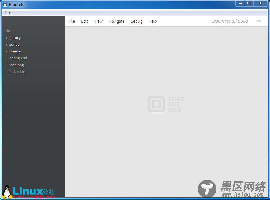 开源、简洁强大的HTML、CSS和JavaScript集成开发环境