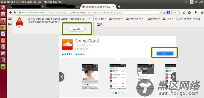 Ubuntu 14.04安装声云（SoundCloud）