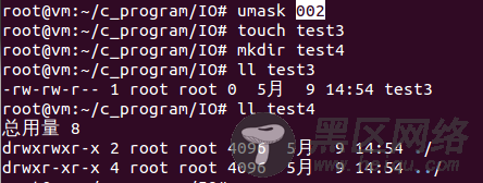 Linux中的默认权限与隐藏权限（文件、目录）
