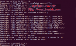 Ubuntu 14.04 LTS 洗NTFS分区无法访问解决