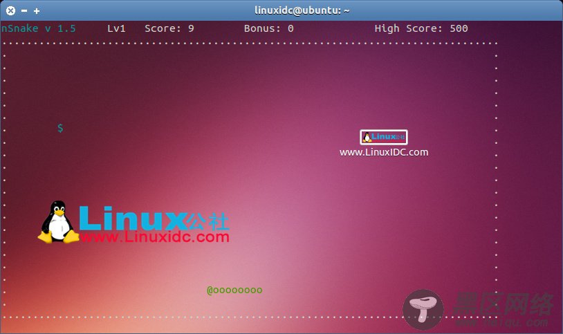 nSnake: 在Linux的终端上玩经典的贪食蛇游戏