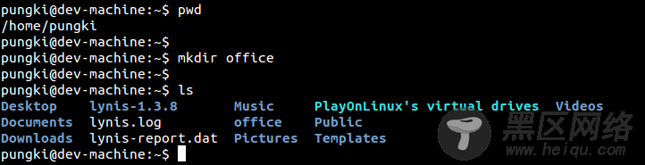 mkdir command