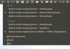 Ubuntu 安装 Sound Switcher Indicator