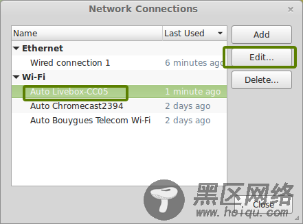 在Linux Mint 16中找到保存的WiFi密码