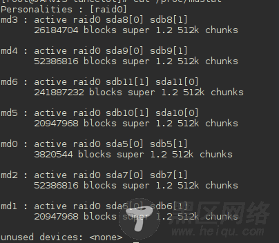 在软磁盘阵列(软RAID)上搭建Linux系统