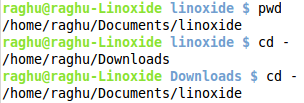 实例学习 Linux 的 cd 命令，及对内部命令的解释