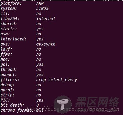 Ubuntu 下用NDK编译移植 FFmpeg 2.0 (配置最新版x264)