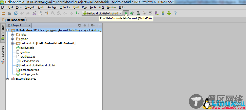 Android Studio入门体验
