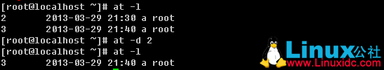 Linux系统基本命令之任务计划设置命令at、batch、