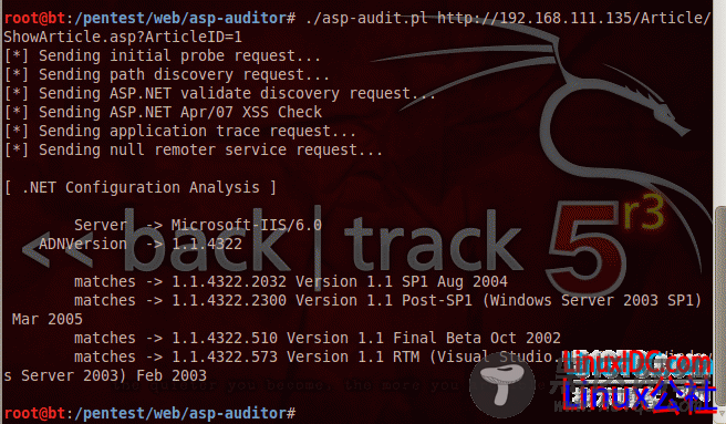 Backtrack5