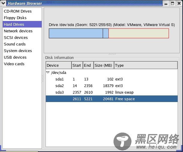 Linux 空闲空间的格式化与加载