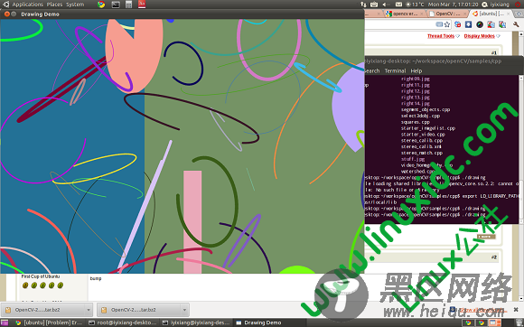 Ubuntu 10.10 OpenCV 2.2 安装全过程