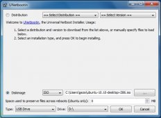 UNetbootin制作U盘启动安装 Ubuntu11.04