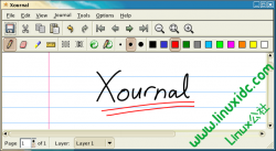 Linux下PDF批注编辑软件Xournal
