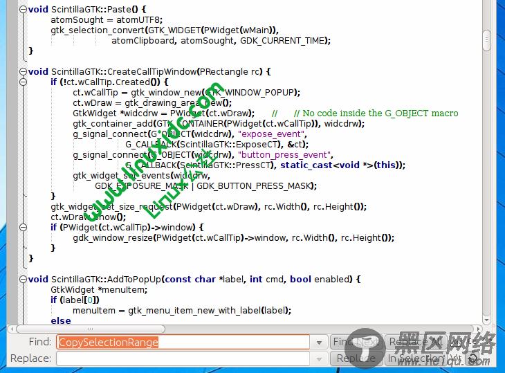 Ubuntu下安装小巧文本编辑器SciTE