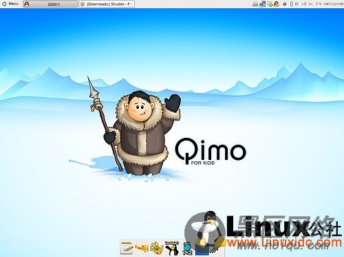 Qimo 适合小朋友的操作系统 | 小众软件