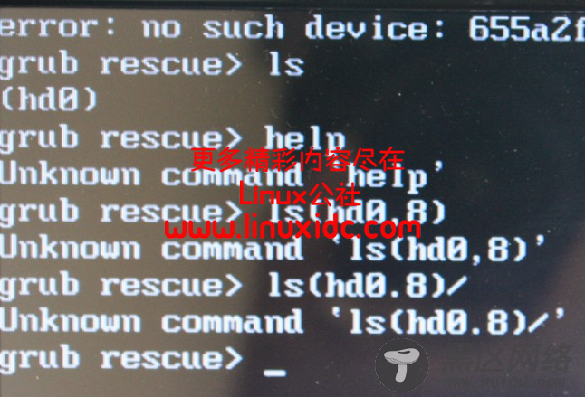 Ubuntu 10.10 提示 grub rescue 解决方法