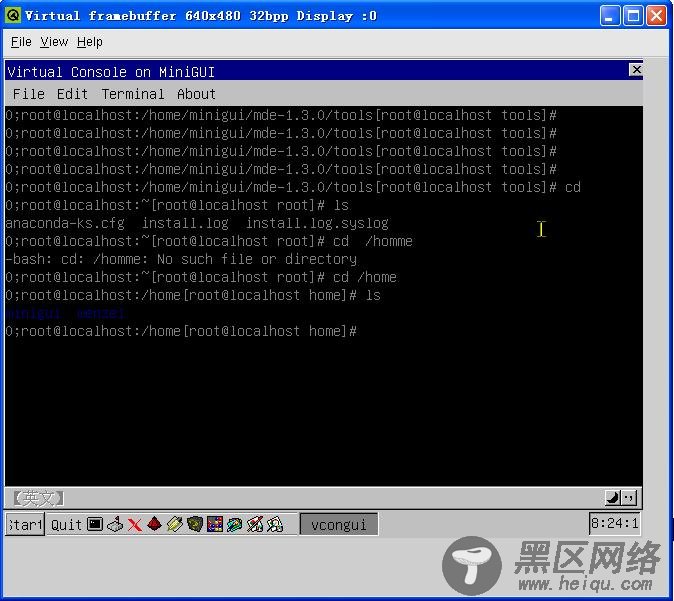 在PC的Linux系统安装MiniGUI
