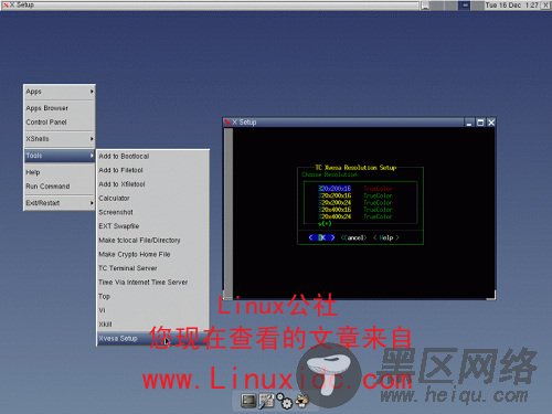 只有10MB大小的Linux桌面系统Tiny Core