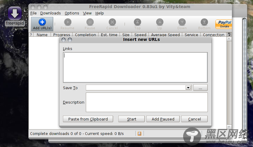 在 Ubuntu 上安装使用 FreeRapid 及 Jdownloader