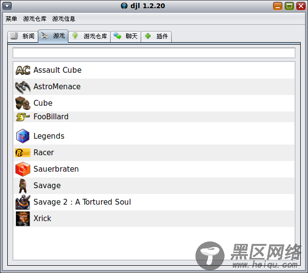 翻译了一个Linux 下的 游戏管理软件 djl /图