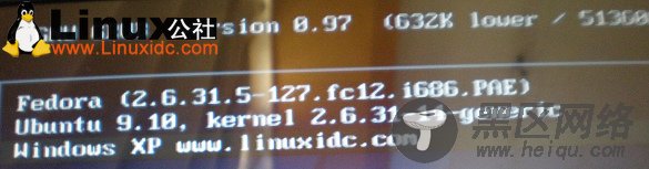 XP与Fedora 12硬盘安装Ubuntu 9.10及Grub启动菜单引导的修复