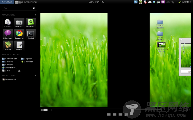 GNOME Shell增加新的Workspace视图模式