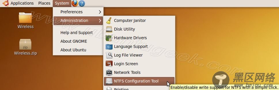 简易教程:Linux下NTFS分区的写操作 /图 