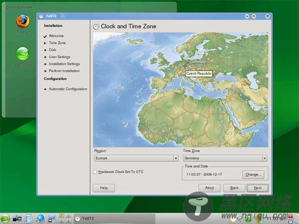 openSUSE 11.2 Milestone6截图