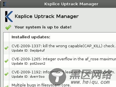 Ksplice： 更新 Ubuntu 不用重启