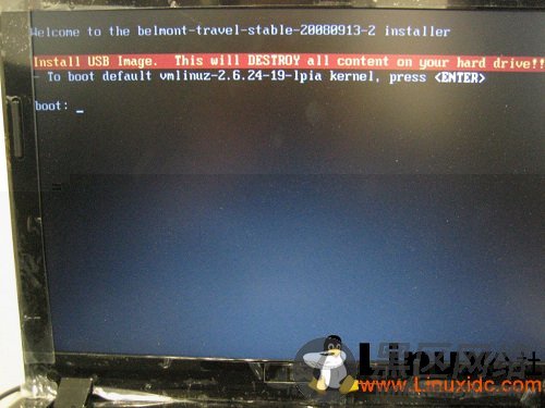 如何用U盘给戴尔mini 9重装原始的Ubuntu 9.04