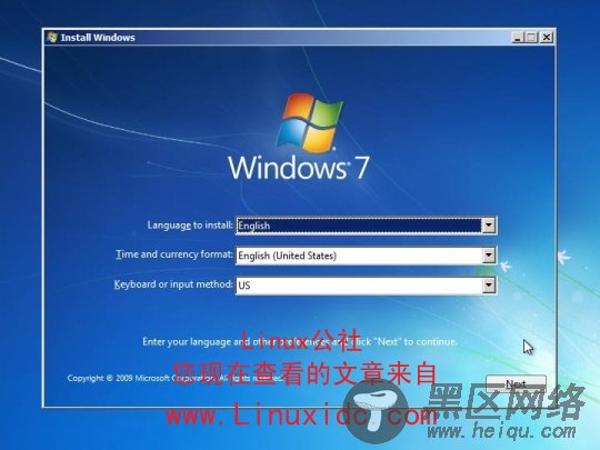 与Ubuntu 9.04比美 Windows 7 release candidate安装多图赏