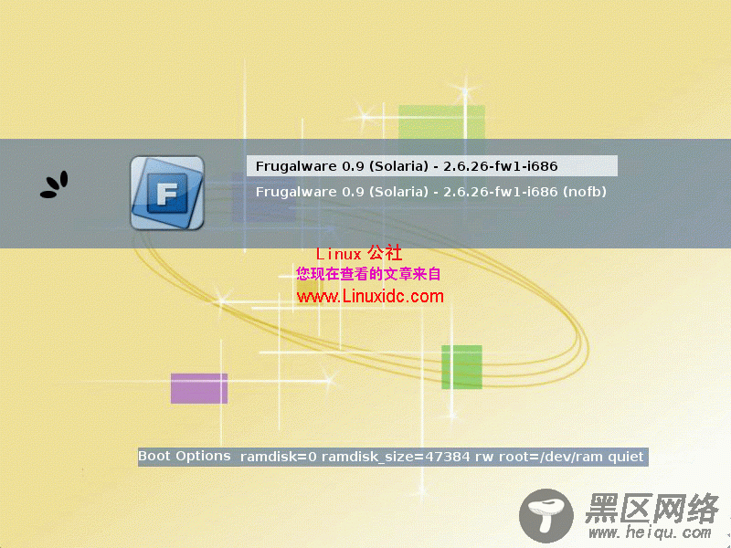 Frugalware Linux 0.9(Solaria) 正式发布及图赏