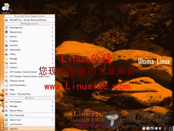 Linux发行版Ultima Linux 8.4 Beta 2发布及多图赏