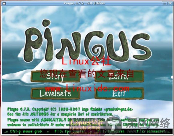 Ubuntu 8.04 游戏Pingus[图]