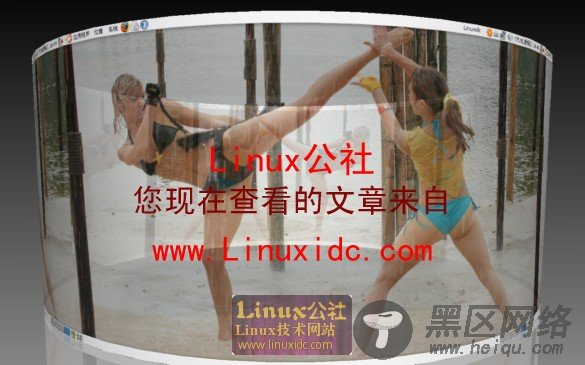 欣赏Ubuntu 8.04那美不可言的3D桌面特效