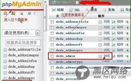 修改织梦dedecms管理员id与密码的方法