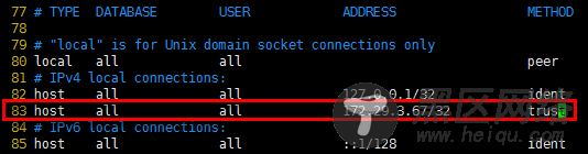 CentOS 7安装配置PostgreSQL 9.6